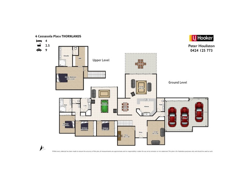 4 Casasola Place, Thornlands QLD 4164 Floorplan