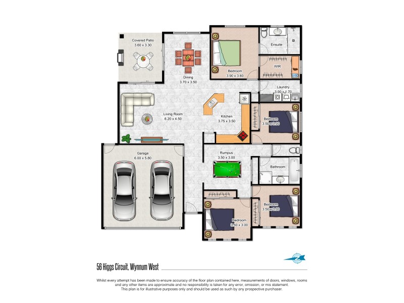 56 Higgs Circuit, Wynnum West QLD 4178 Floorplan
