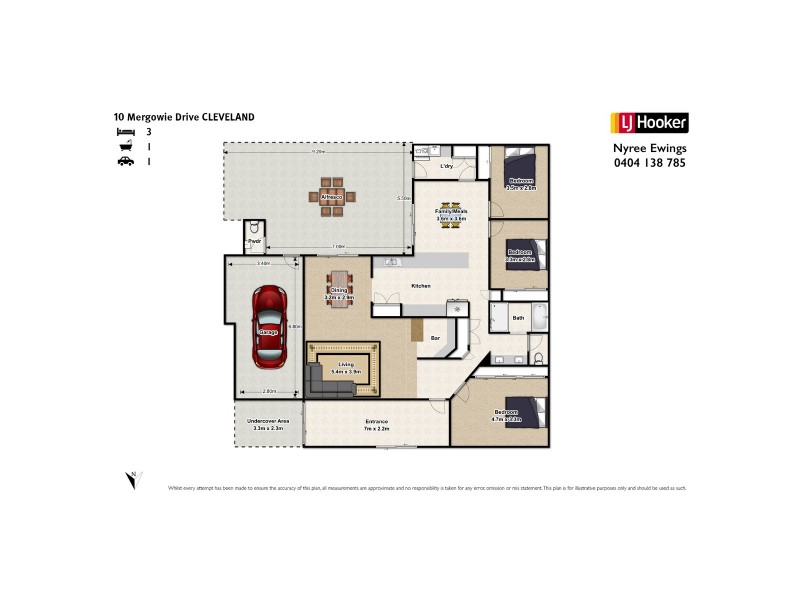 10 Mergowie Drive, Cleveland QLD 4163 Floorplan