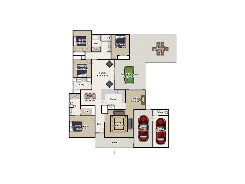 41 Long Street, Cleveland QLD 4163 Floorplan