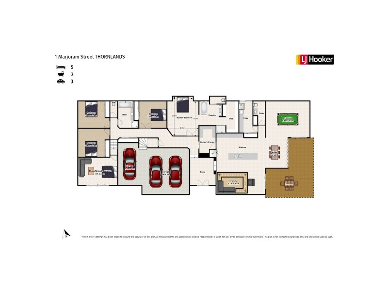 1 Marjoram Street, Thornlands QLD 4164 Floorplan