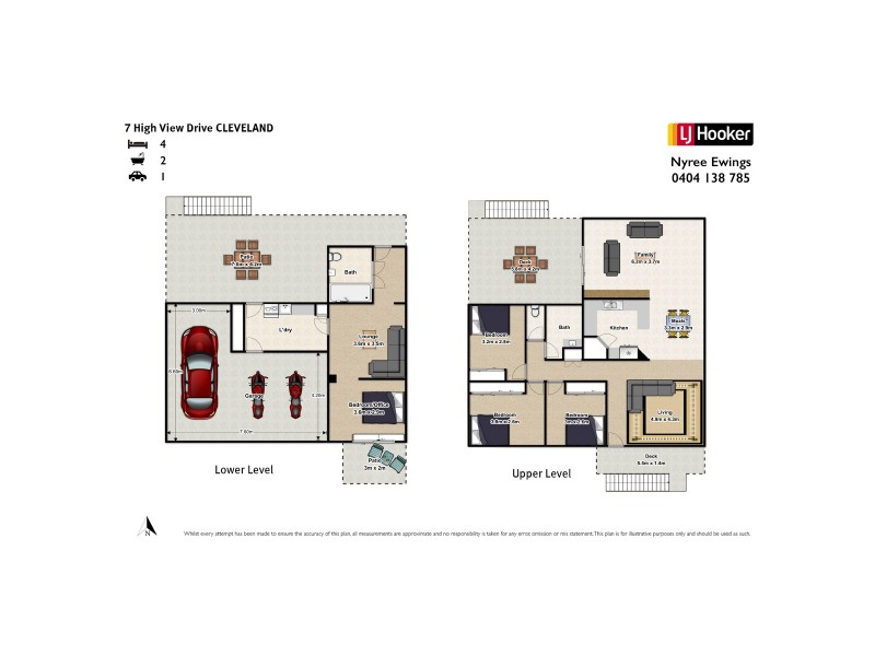 7 High View Drive, Cleveland QLD 4163 Floorplan