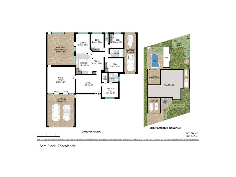 1 Sam Place, Thornlands QLD 4164 Floorplan