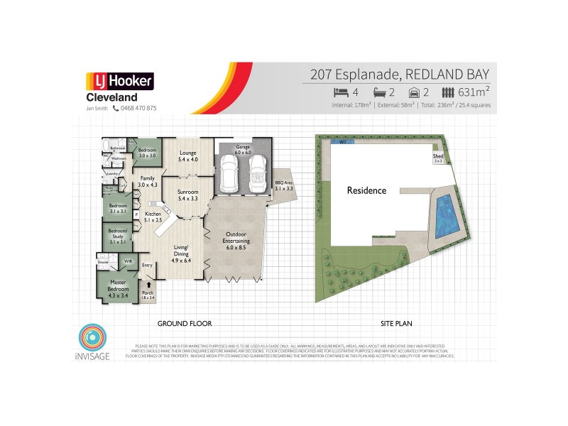 207 Esplanade, Redland Bay QLD 4165 Floorplan