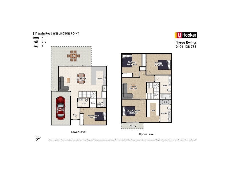 2/314 Main Road, Wellington Point QLD 4160 Floorplan