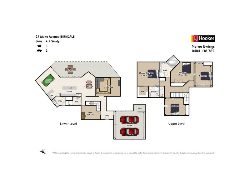 27 Mako Avenue, Birkdale QLD 4159 Floorplan