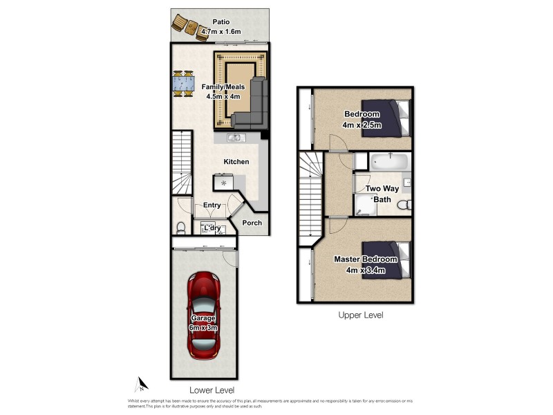 43/218 Queen Street, Cleveland QLD 4163 Floorplan