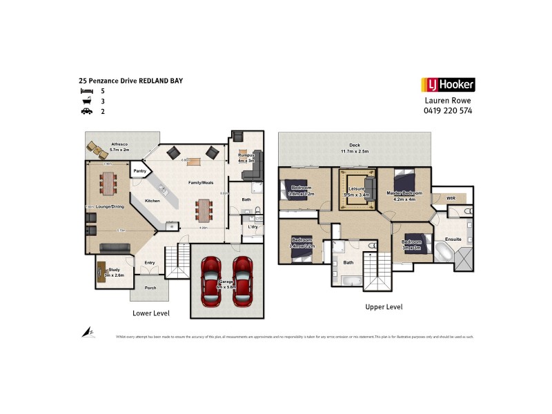 25 Penzance Drive, Redland Bay QLD 4165 Floorplan