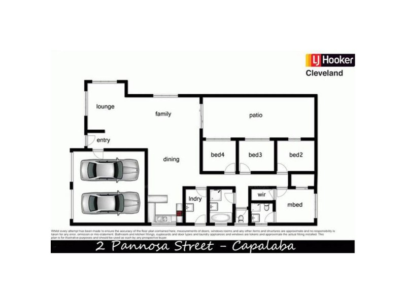 2 Pannosa Court, Capalaba QLD 4157 Floorplan