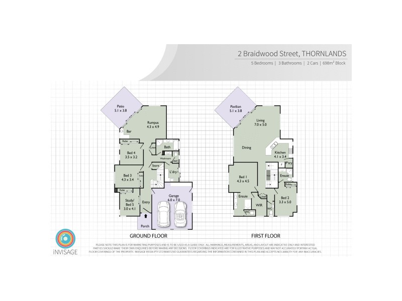 2 Braidwood Street, Thornlands QLD 4164 Floorplan