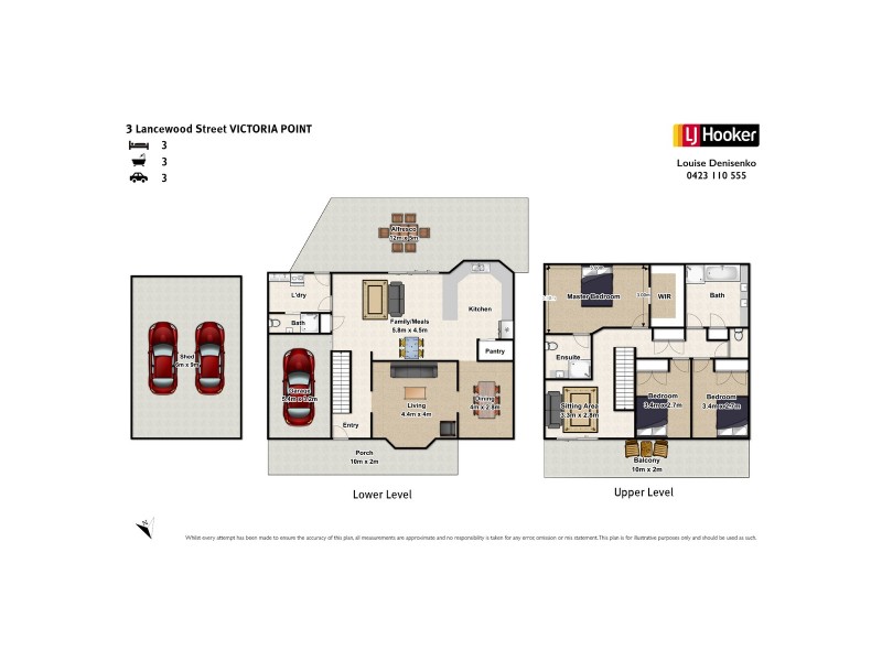 3 Lancewood Street, Victoria Point QLD 4165 Floorplan
