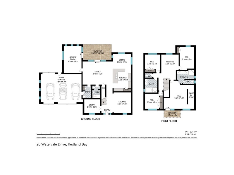 20 Watervale Drive, Redland Bay QLD 4165 Floorplan