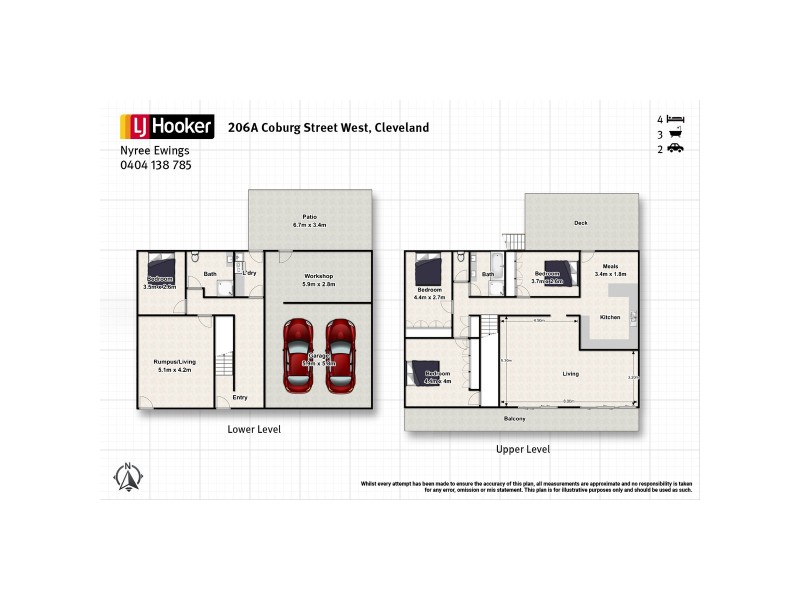 206A Coburg Street West, Cleveland QLD 4163 Floorplan