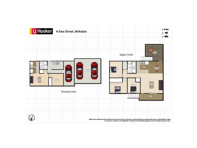 4 Emu Street, Birkdale QLD 4159 Floorplan