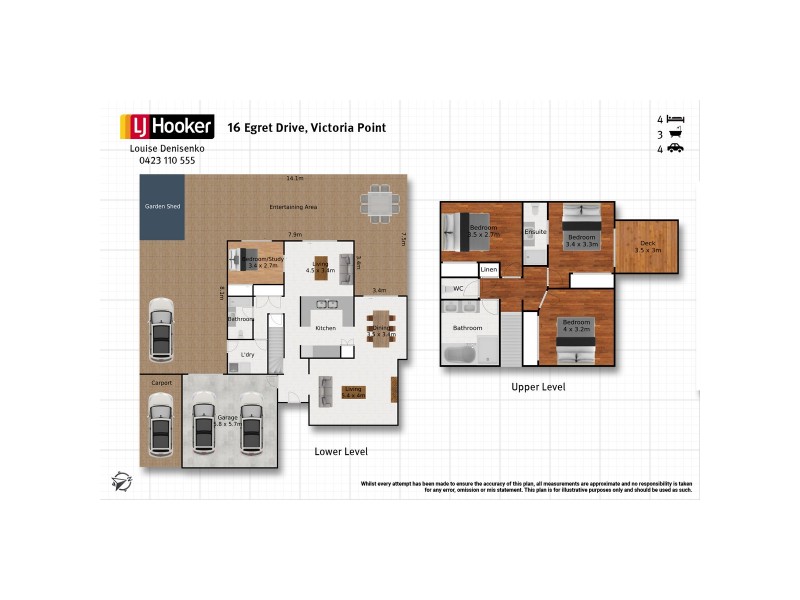 16 Egret Drive, Victoria Point QLD 4165 Floorplan