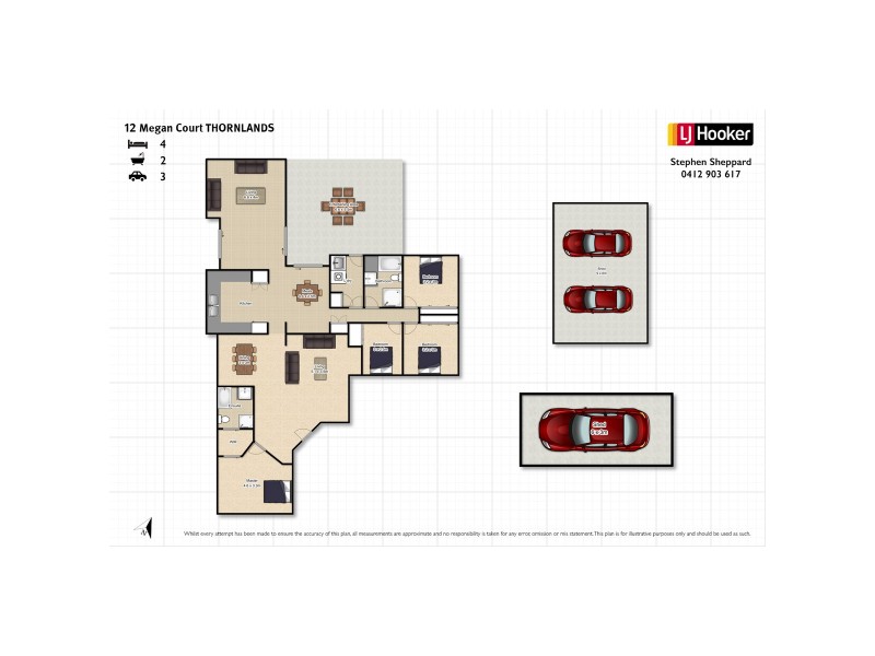 12 Megan Court, Thornlands QLD 4164 Floorplan