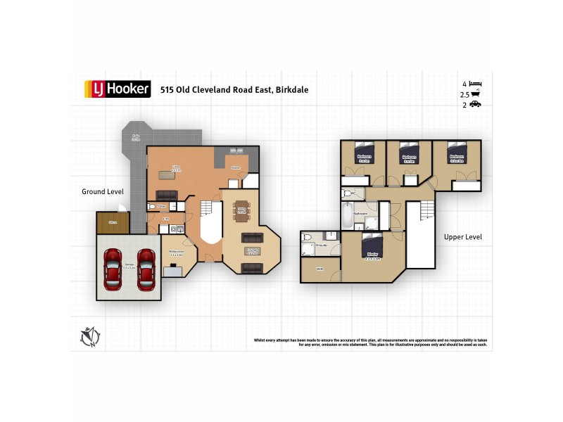 515 Old Cleveland Road East, Birkdale QLD 4159 Floorplan