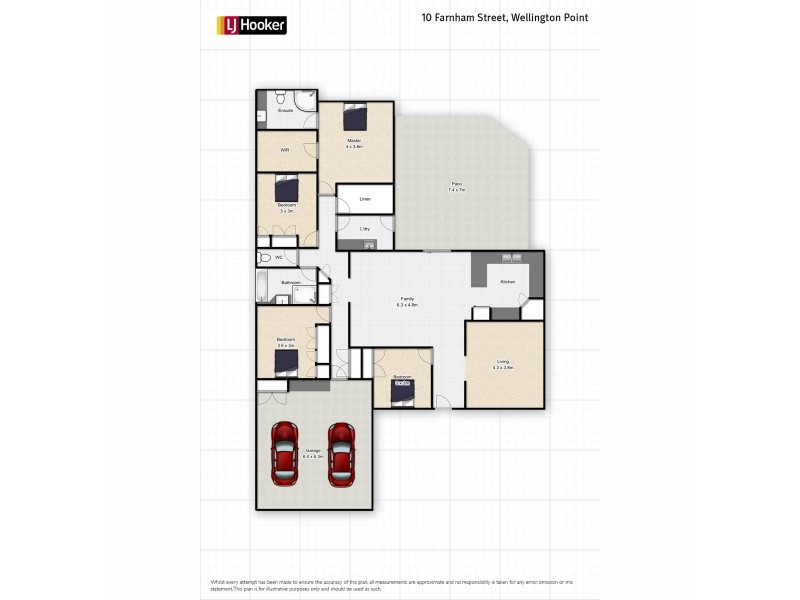 10 Farnham Street, Wellington Point QLD 4160 Floorplan