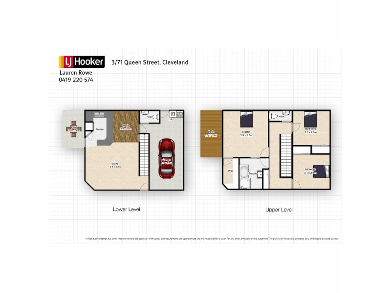 3/71 Queen Street, Cleveland QLD 4163 Floorplan