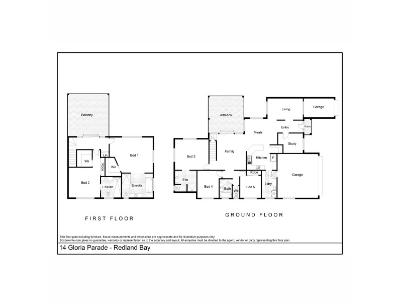 14 Gloria Parade, Redland Bay QLD 4165 Floorplan
