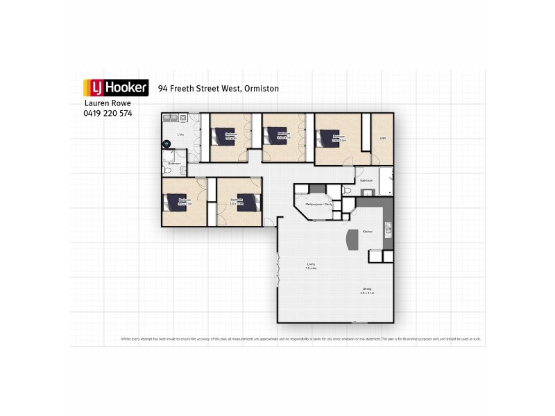 94 Freeth Street West, Ormiston QLD 4160 Floorplan