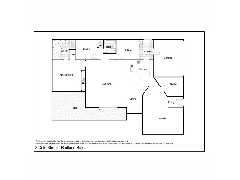 3 Cole Street, Redland Bay QLD 4165 Floorplan