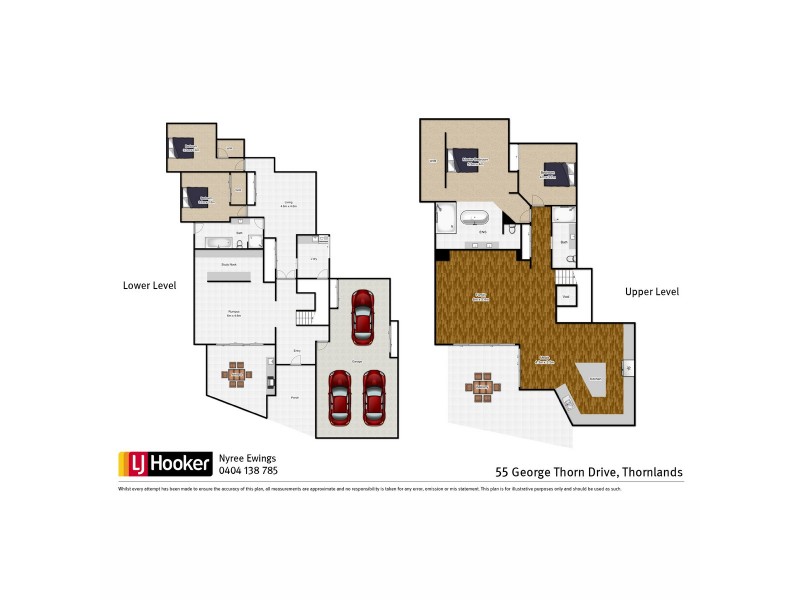55 George Thorn Drive, Thornlands QLD 4164 Floorplan