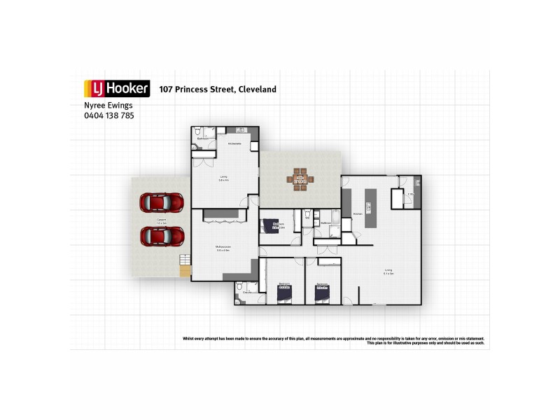 107 Princess Street, Cleveland QLD 4163 Floorplan