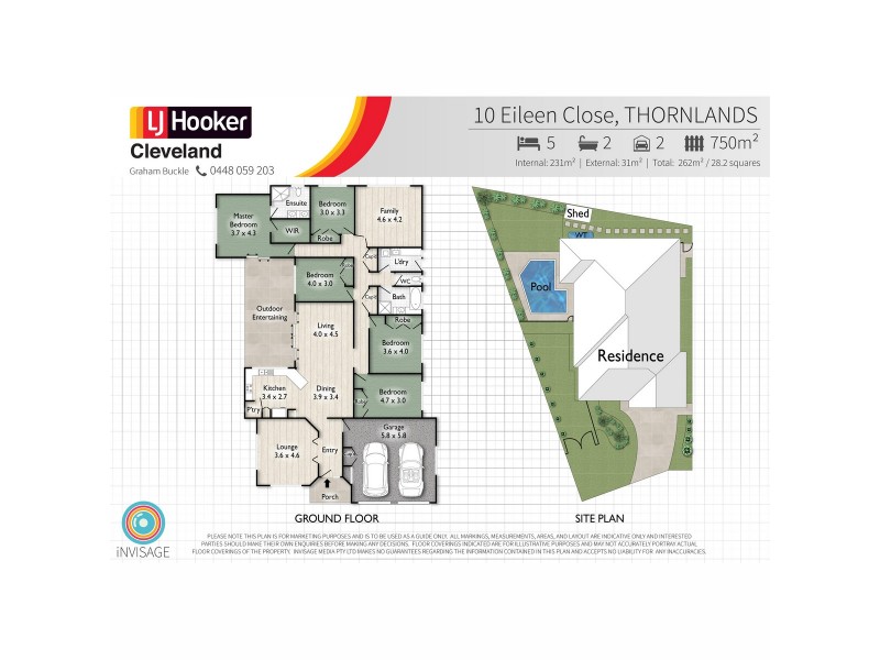 10 Eileen Close, Thornlands QLD 4164 Floorplan