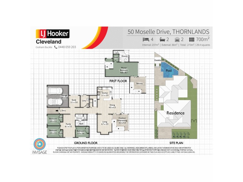 50 Moselle Drive, Thornlands QLD 4164 Floorplan