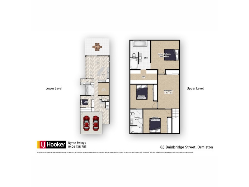 83 Bainbridge Street, Ormiston QLD 4160 Floorplan