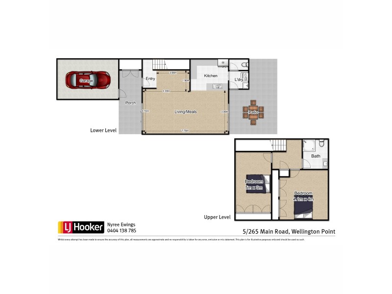 5/265 Main Road, Wellington Point QLD 4160 Floorplan