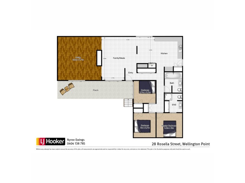 28 Rosella Street, Wellington Point QLD 4160 Floorplan