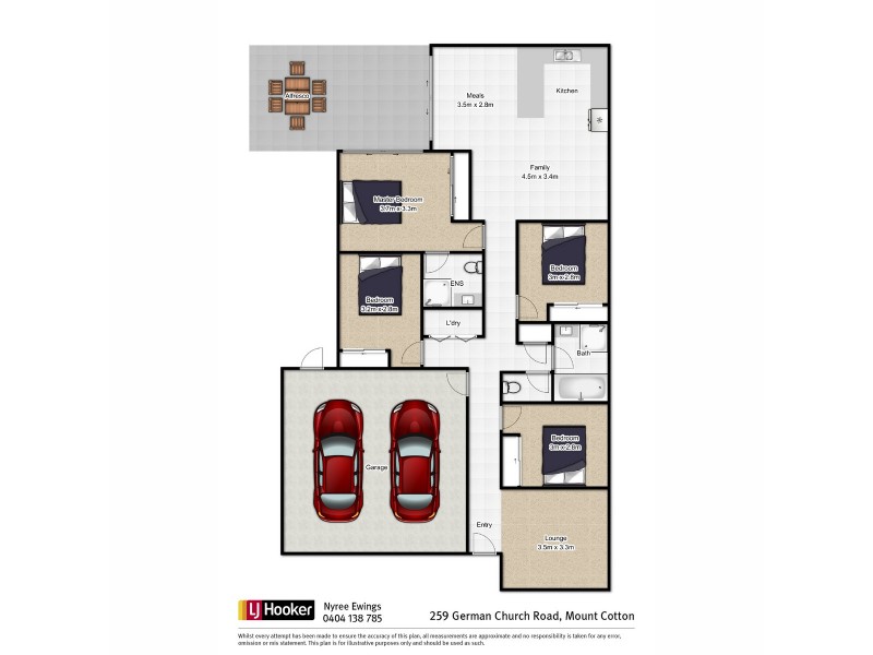 259 Colburn Avenue, Victoria Point QLD 4165 Floorplan