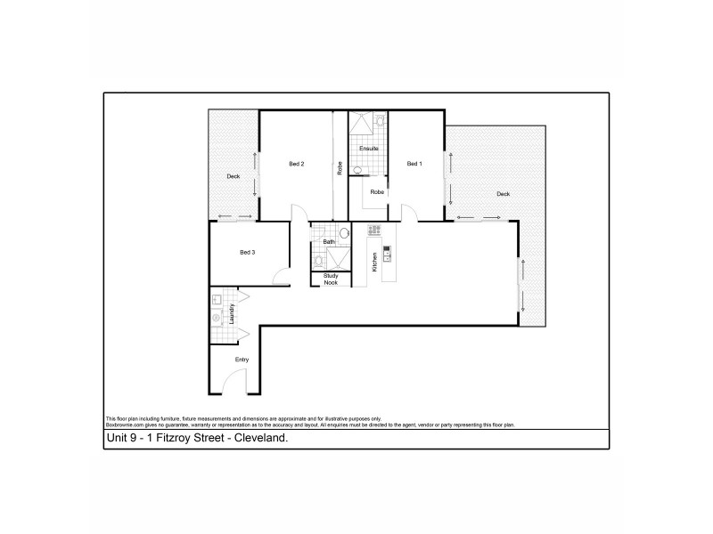 9/1 Fitzroy Street, Cleveland QLD 4163 Floorplan