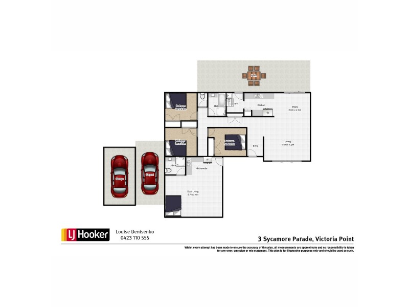 3 Sycamore Parade, Victoria Point QLD 4165 Floorplan