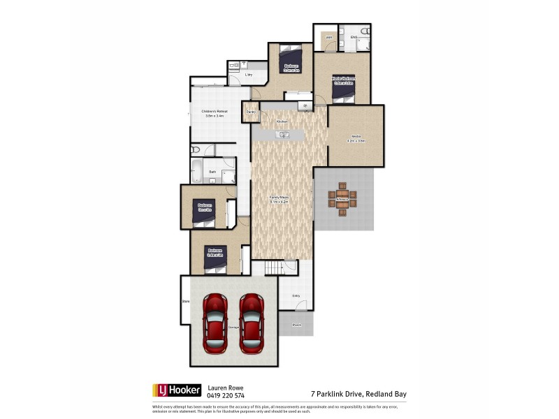 7 Parklink Drive, Redland Bay QLD 4165 Floorplan