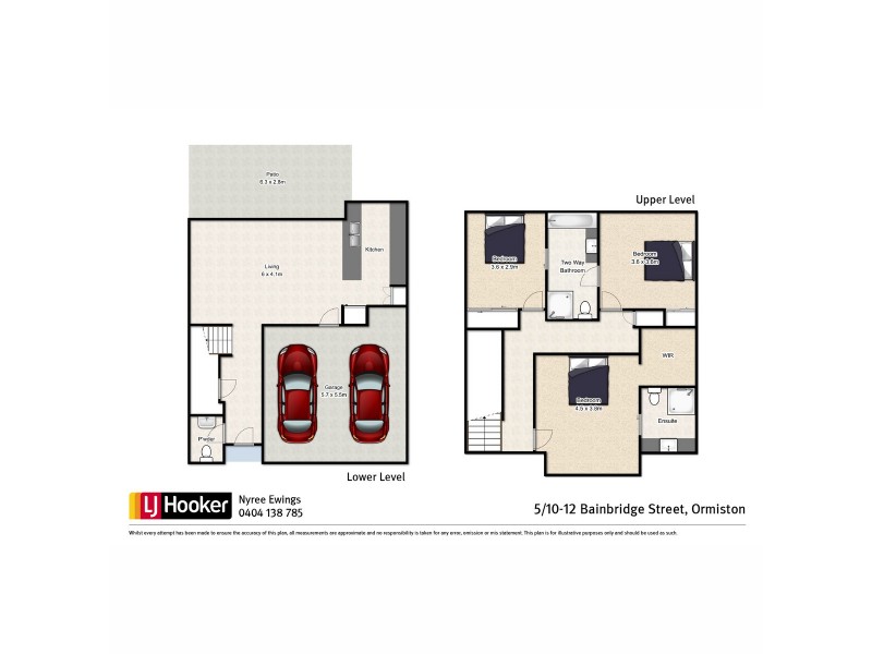 5/10-12 Bainbridge Street, Ormiston QLD 4160 Floorplan