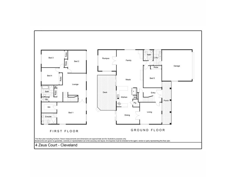 4 Zeus Court, Cleveland QLD 4163 Floorplan