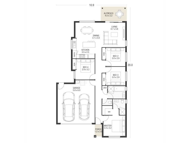 Kinross Es Boundary Road, Thornlands QLD 4164 Floorplan