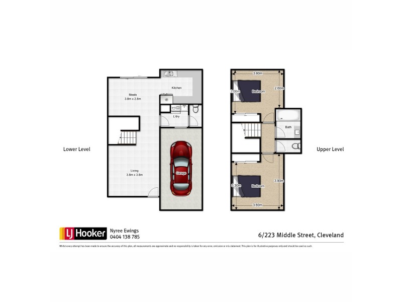 6/223 Middle Street, Cleveland QLD 4163 Floorplan