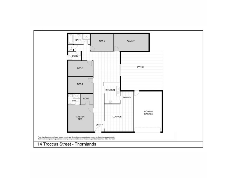 14 Trochus Court, Thornlands QLD 4164 Floorplan