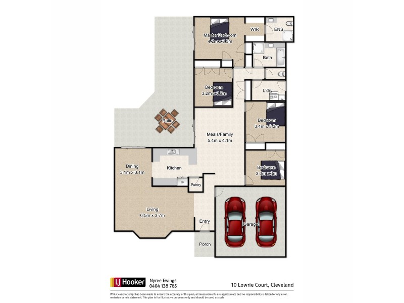 10 Lowrie Court, Cleveland QLD 4163 Floorplan