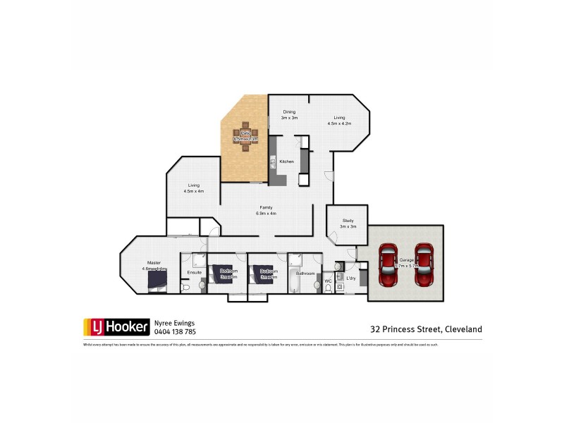 32 Princess Street, Cleveland QLD 4163 Floorplan