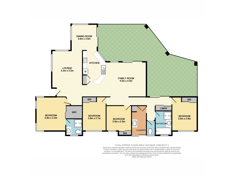 4 Honeysuckle Court, Victoria Point QLD 4165 Floorplan