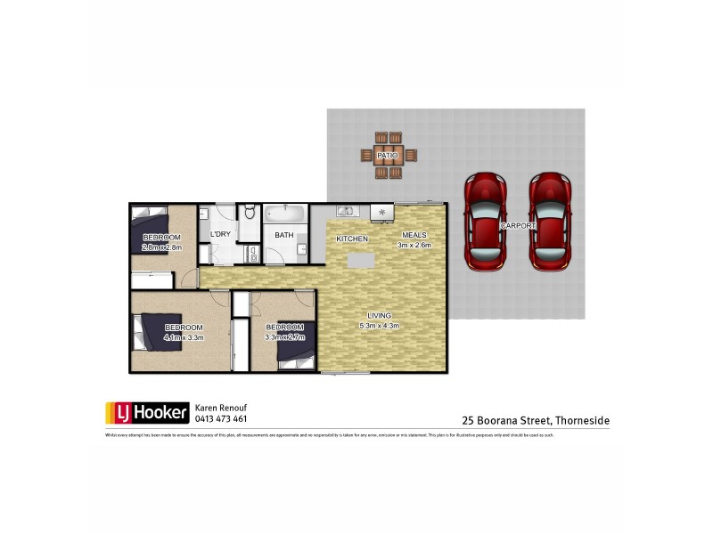 25 Boorana Street, Thorneside QLD 4158 Floorplan