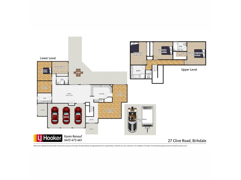 27 Clive Road, Birkdale QLD 4159 Floorplan