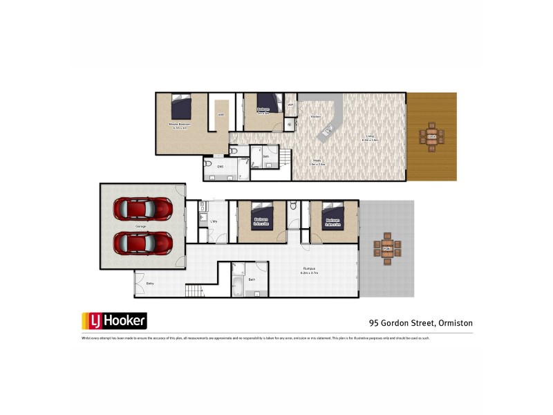 95 Gordon Street, Ormiston QLD 4160 Floorplan