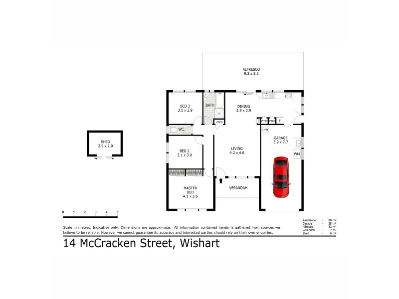 14 McCracken Street, Wishart QLD 4122 Floorplan