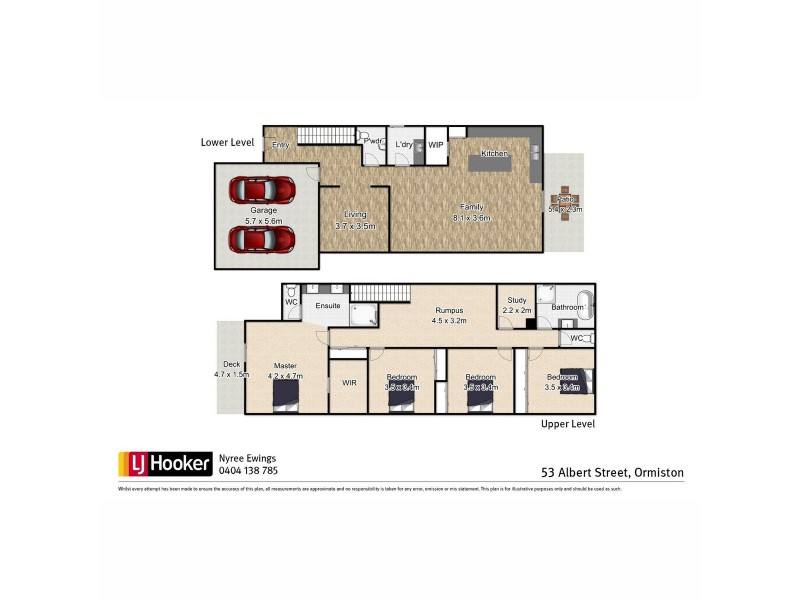 53 Albert Street, Ormiston QLD 4160 Floorplan